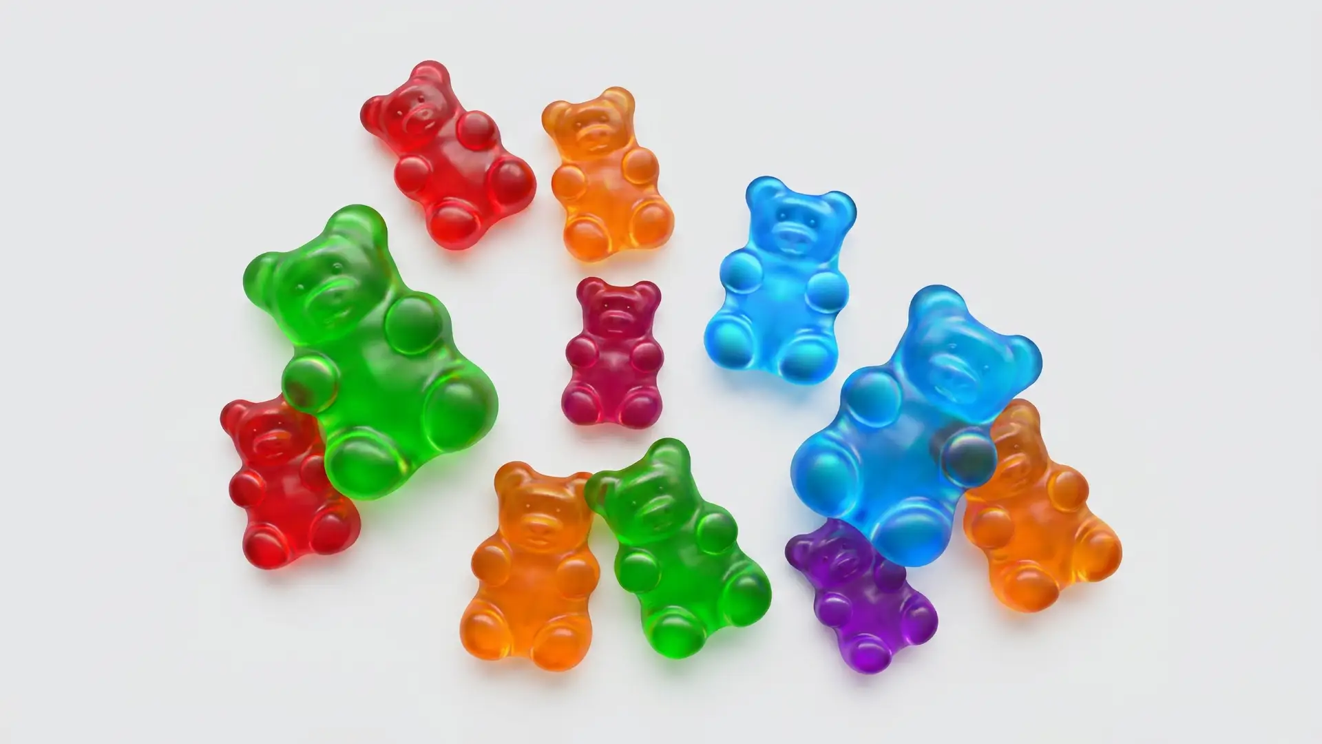 Compléments alimentaires multivitaminés sous forme de gommes en forme d'oursons | Encanto Nutraceutica Compléments alimentaires multivitaminés sous forme de gommes en forme d'oursons